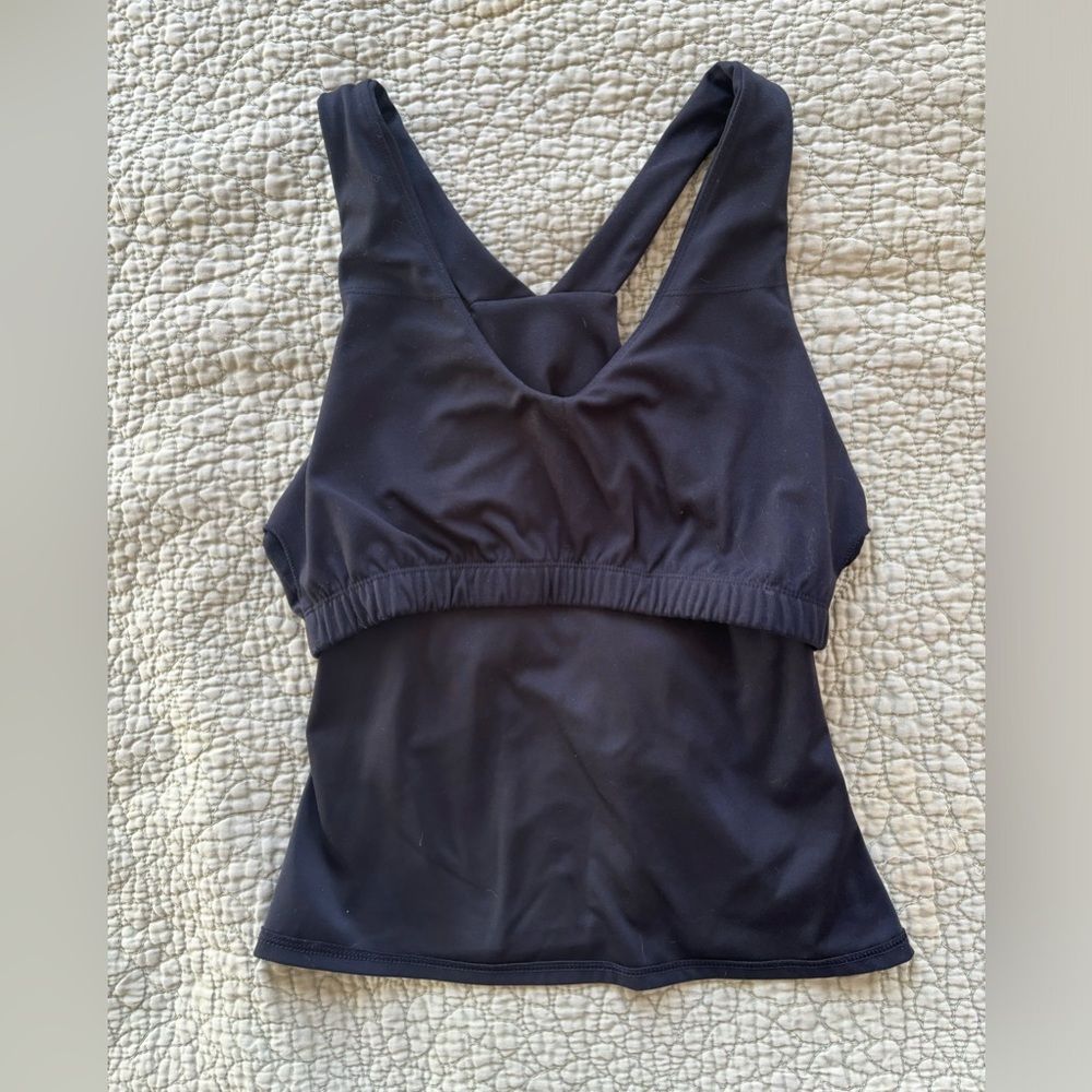 🎉 3/$15 Sincerely Jules Active Black Racerback Tank L - Picture 8 of 8